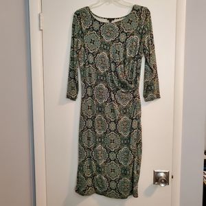 Talbots faux wrap dress
